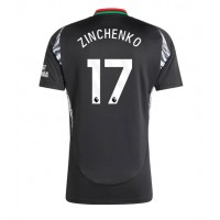 Maglia Calcio Arsenal Oleksandr Zinchenko #17 Seconda Divisa 2024-25 Manica Corta